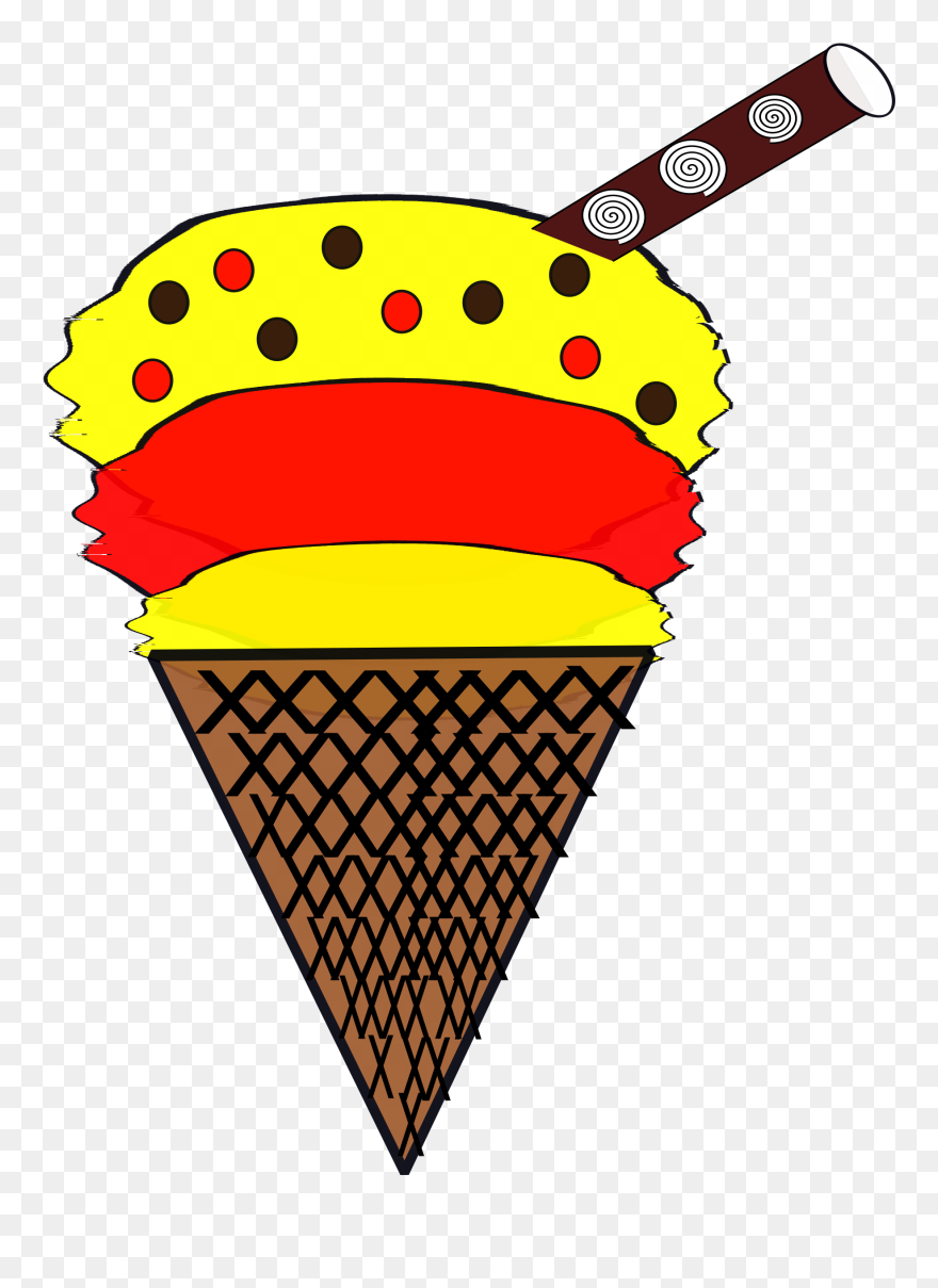 Sundae Clipart Cold Object - Png Download
