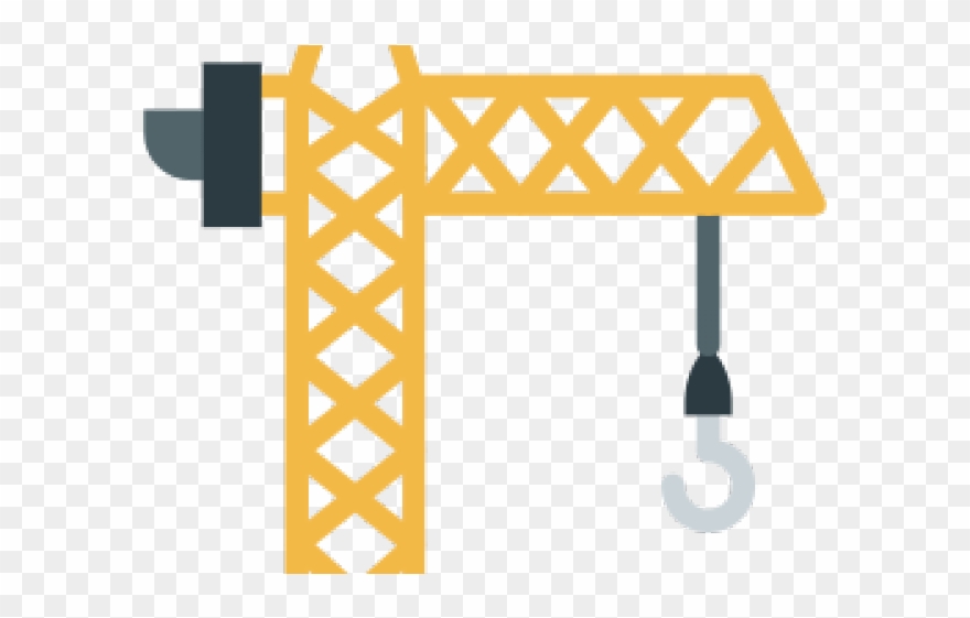 Crane Clipart Construction Icon - Png Download