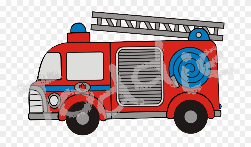 Tuktuk, The Fire Truck Clipart