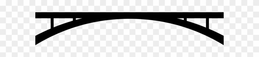 Broken Bridge Clipart Arc Bridge - Png Download