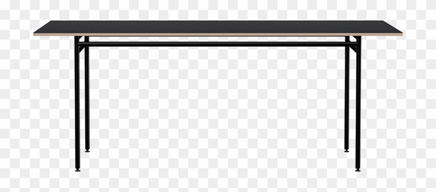 Modell Brunau, Esstisch, Nero 4023 Nero, Schwarz Pulverbeschichtet Clipart