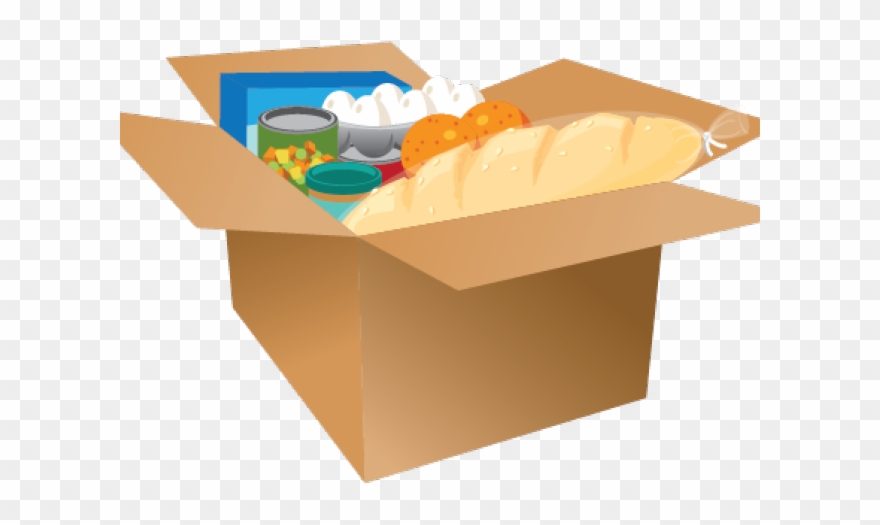 Box Clipart Canned Food - Png Download