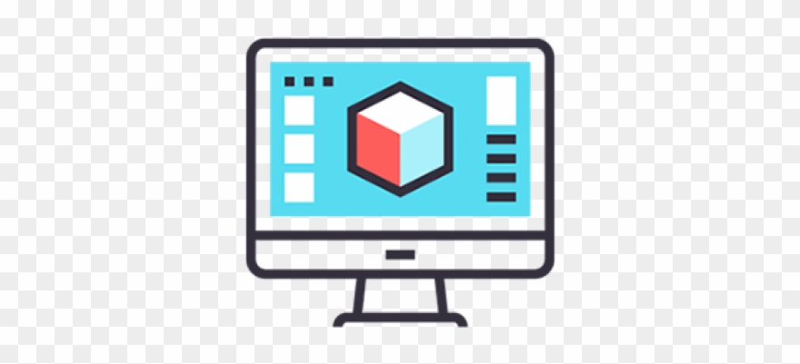 Monitor Clipart Computer Client - Png Download