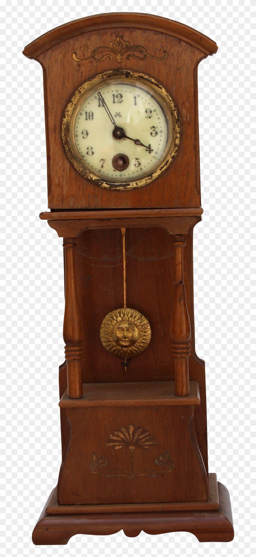 Clock Clip Grandfather - Png Download