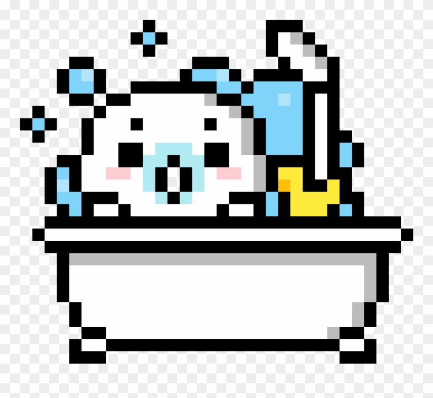 Seal Has Been Spotted Taking His Bubble Bath Clipart