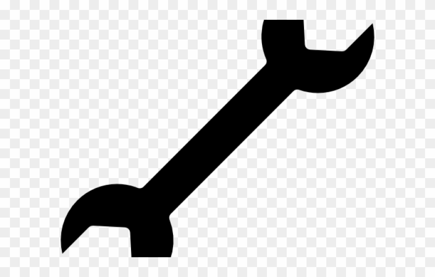 Wrench Clipart Spaner - Png Download
