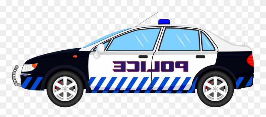 Clipart Of Police, Van And Milfhunter - Png Download