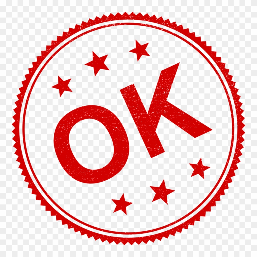 Ok Stamp Clipart