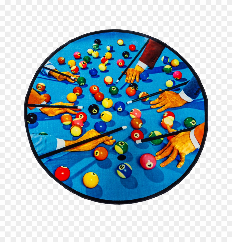 Round Rug Snooker-0 Clipart