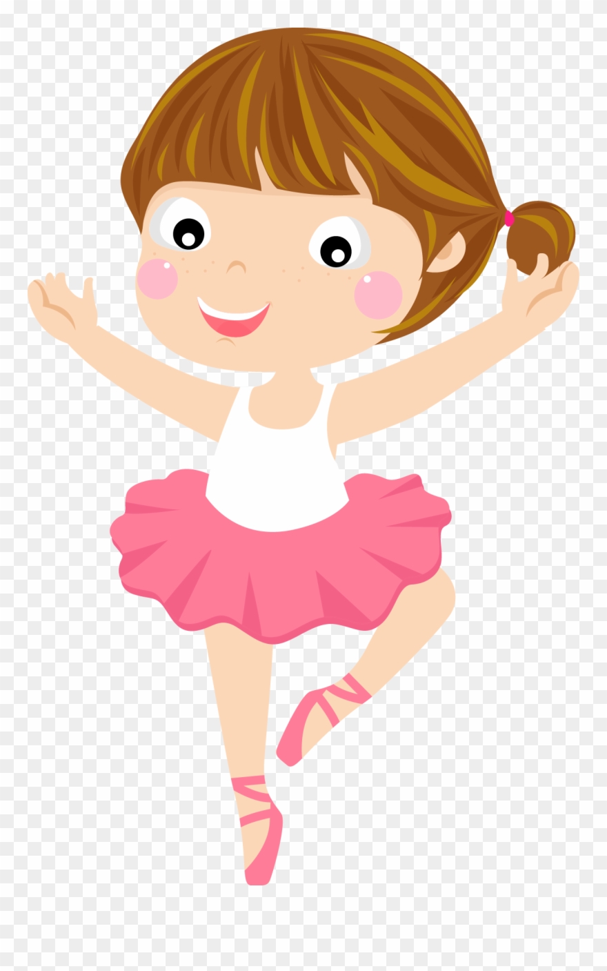 Ballet Cartoon Dancer Clipart