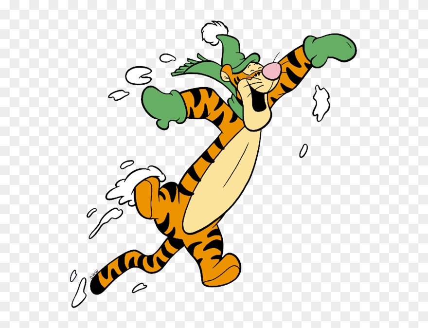 New Bouncing In The Snow Clipart