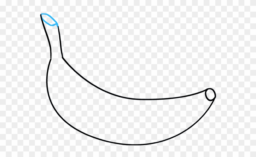 Banana Clipart Banana Drawing - Png Download
