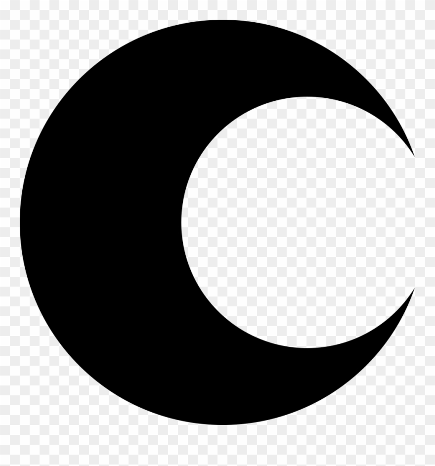 Moon Phase Symbol For Weather Interface Comments Clipart