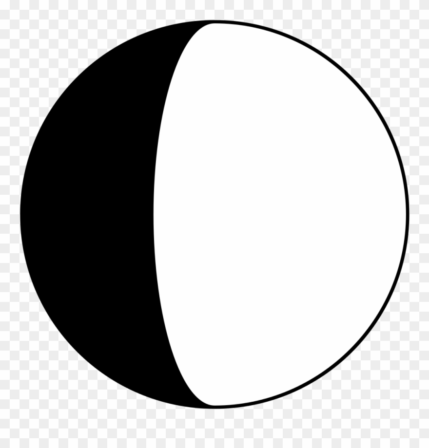 Moon Waxing Clipart