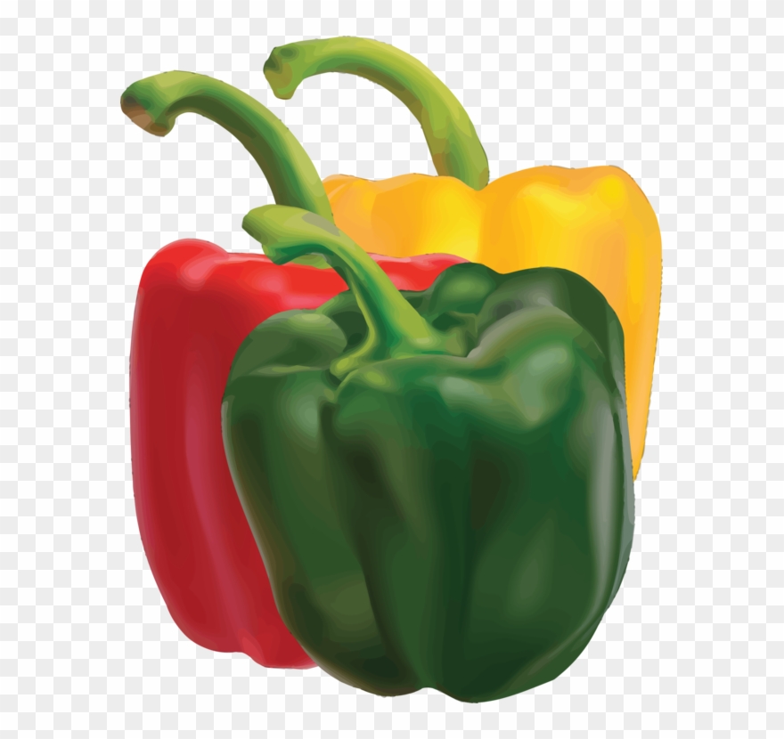Green Bell Pepper Chili Pepper Mexican Cuisine Cayenne Clipart