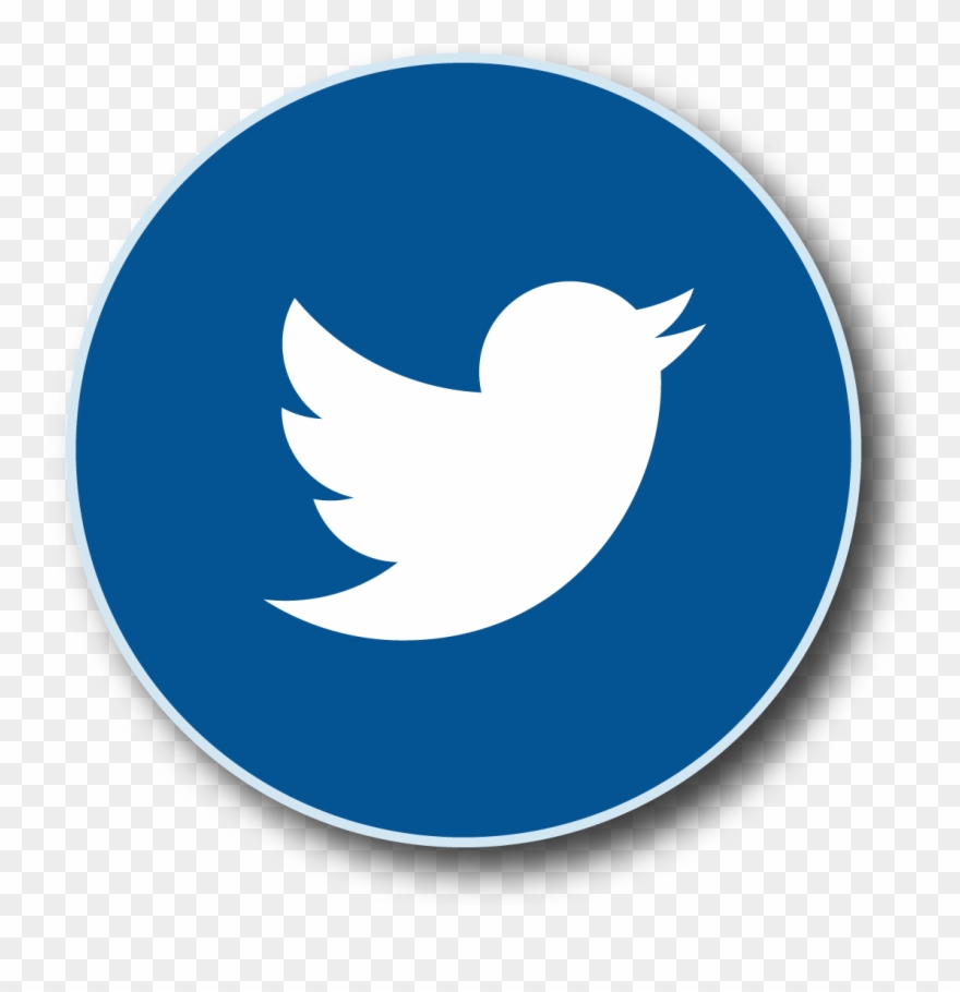 Twitter Logo Button Clipart