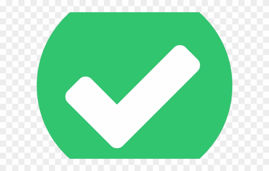 Green Tick Clipart Svg - Png Download