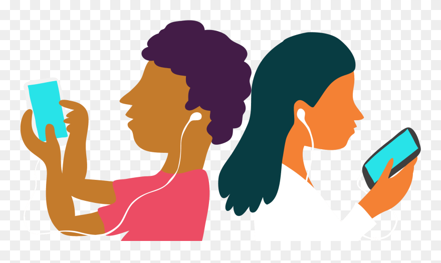 Teen Clipart Bad Community - Png Download