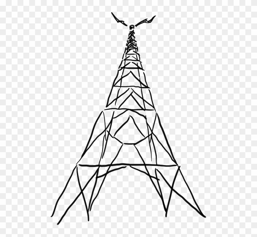 Wrfis Radio Tower Clipart