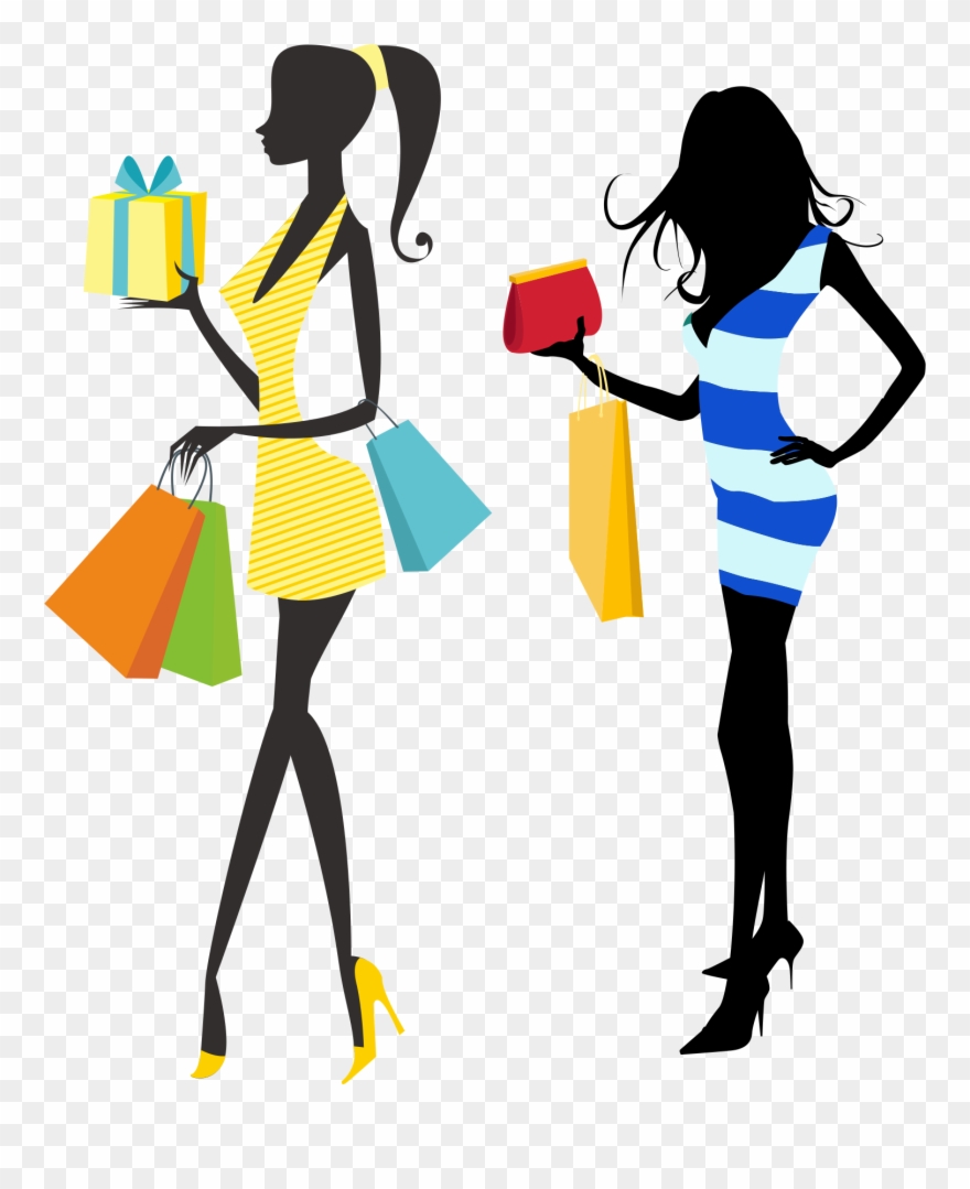 Online Shopping Retail Art By Jason Anhorn Fashion Clipart