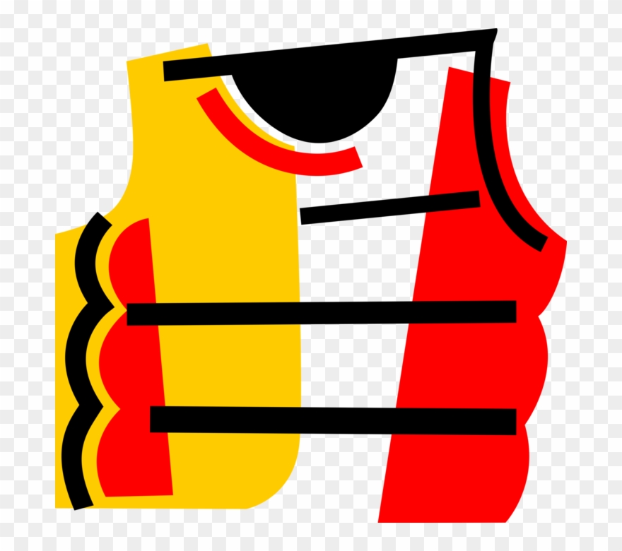 Life Vest Flotation Device Clipart