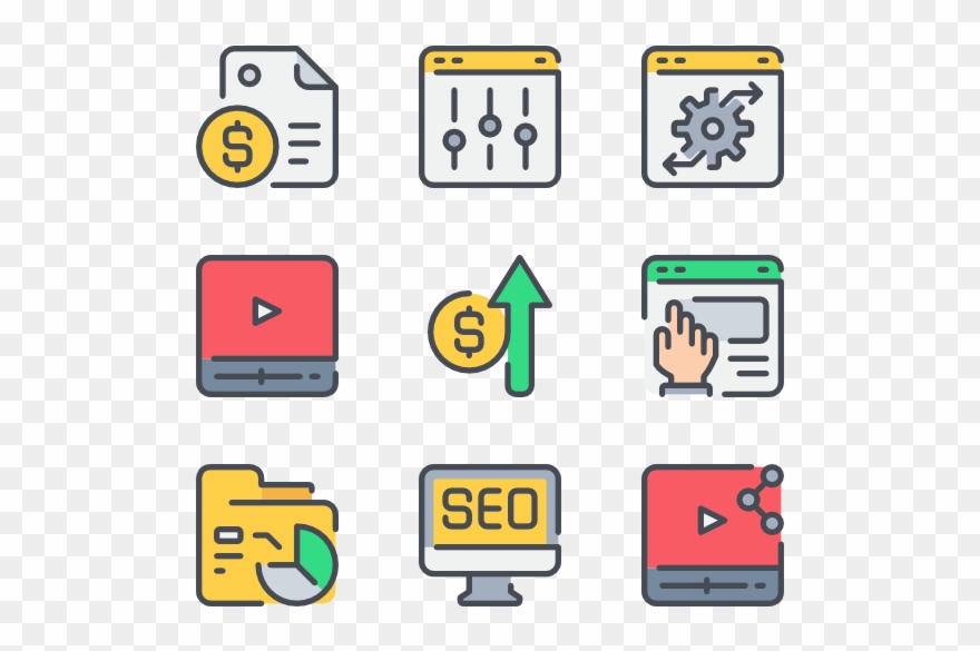 Business And Seo Clipart