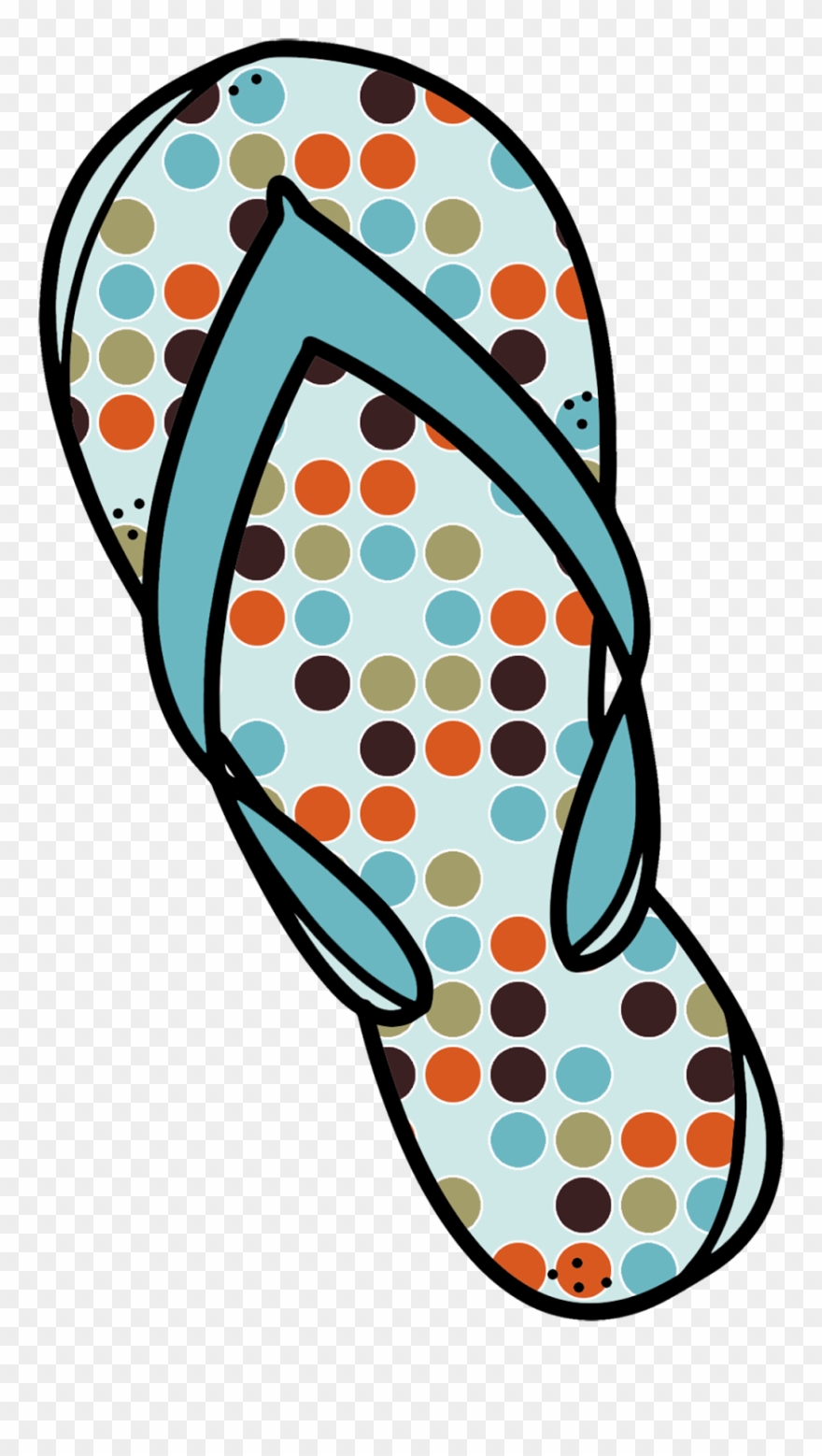 Free~ Flip Flop Fun Clipart