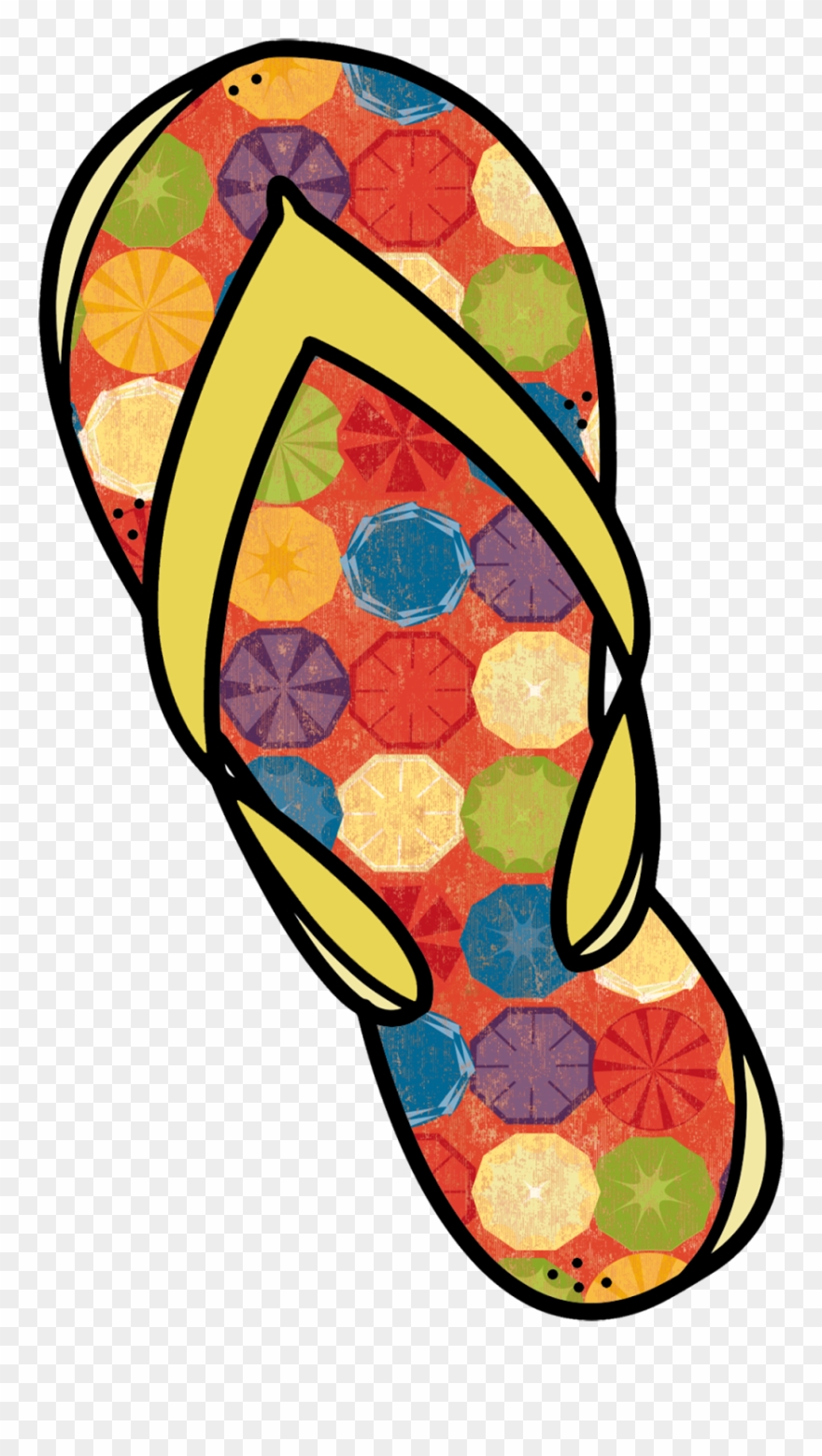 Free~ Flip Flop Fun Clipart