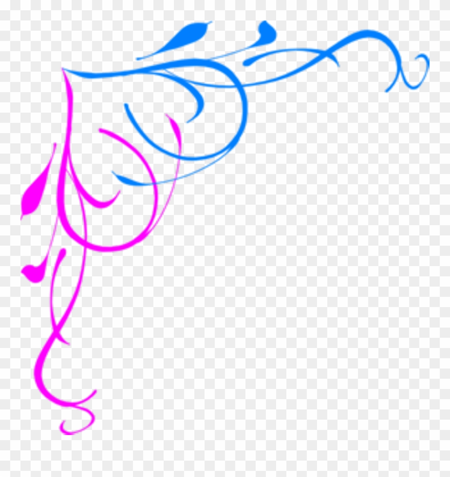 Swirls Sticker Clipart