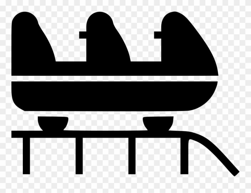 Roller Coaster Park Amusement Comments Clipart