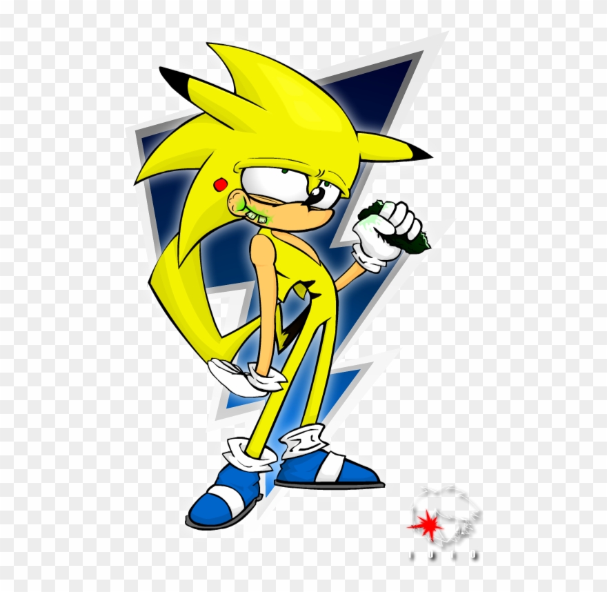 Sonichu Loves Pickles Clipart