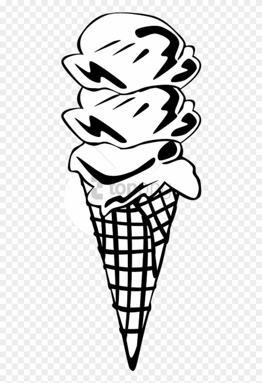 Ice Cream Cone Food Dessert S Clipart