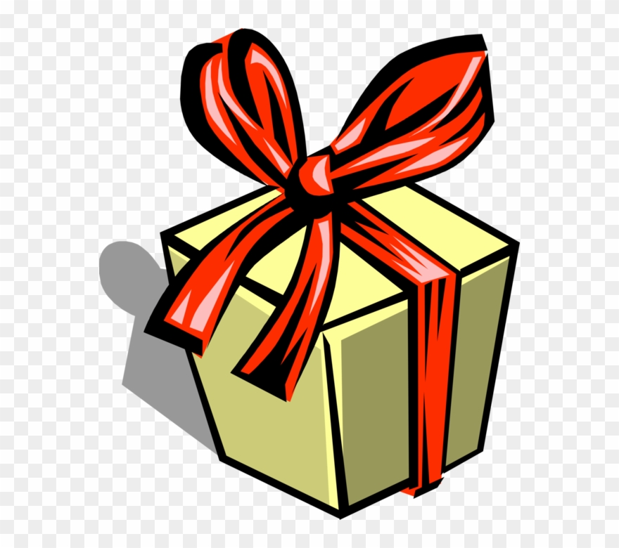 Gift With Ribbon Image Clipart