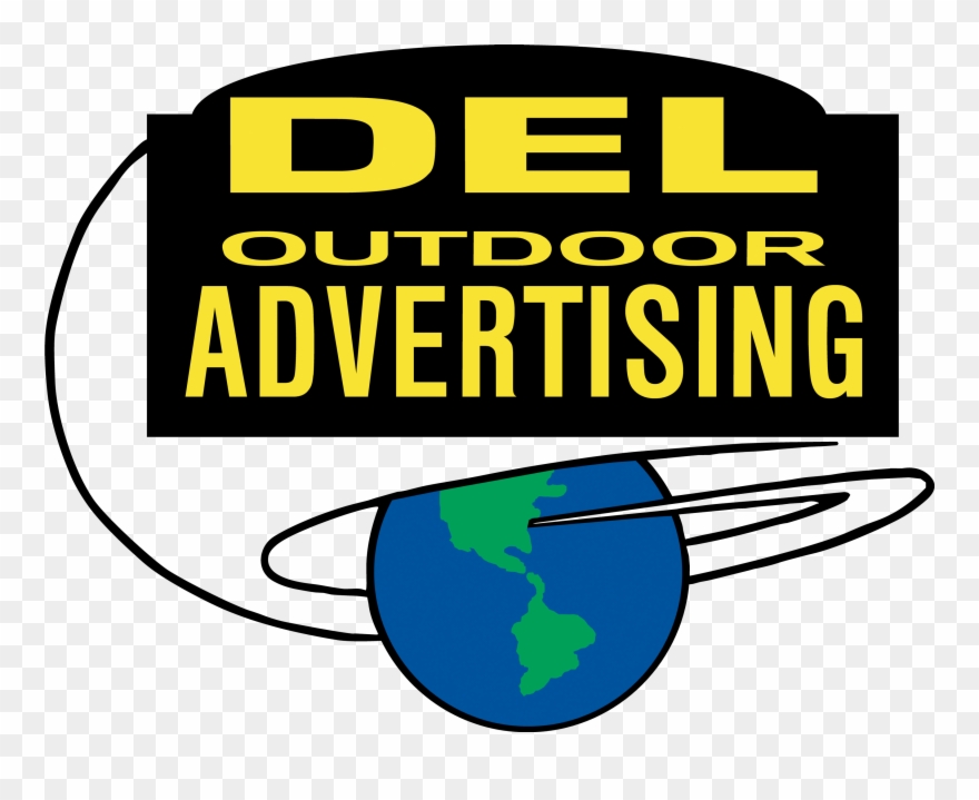 Del Outdoor Advertising Clipart