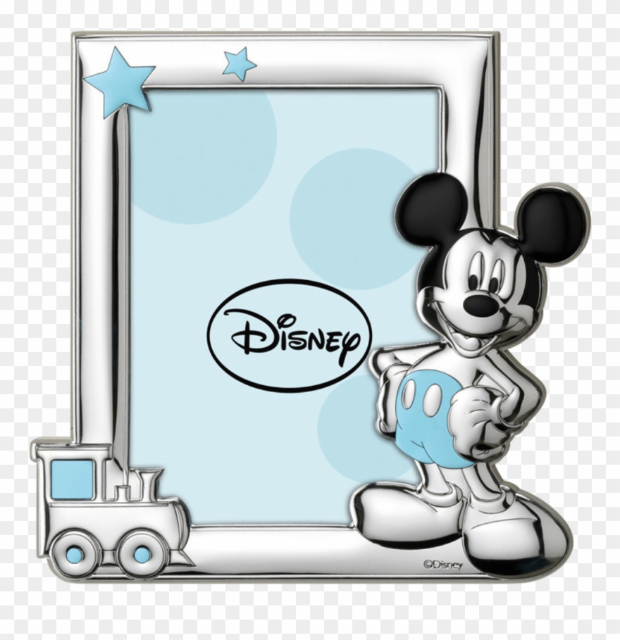 Cornice Portafoto Topolino Disney Bomboniera Battesimo Clipart