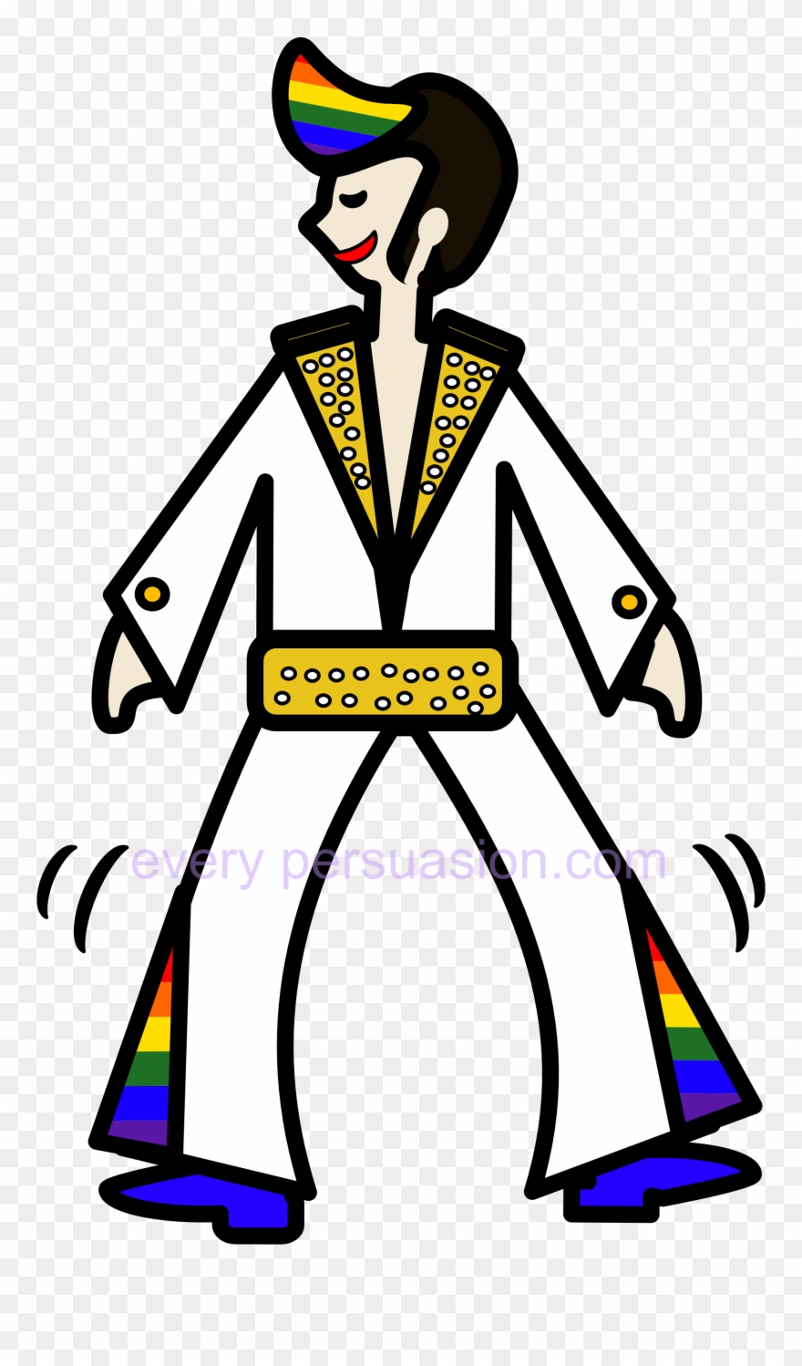 Image Of Elvis Clipart