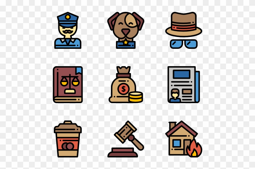 Crime Investigation Clipart