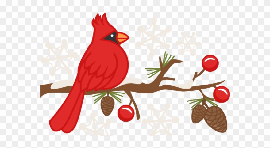 Cardinal Clipart Scrapbook - Png Download