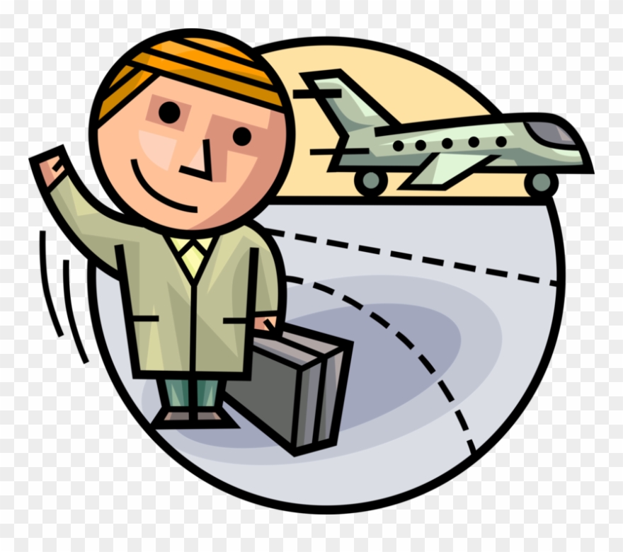 Entrepreneur Waves Goodbye At Clipart