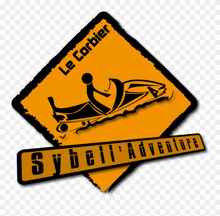 Motoneige Le Corbier Logo Clipart