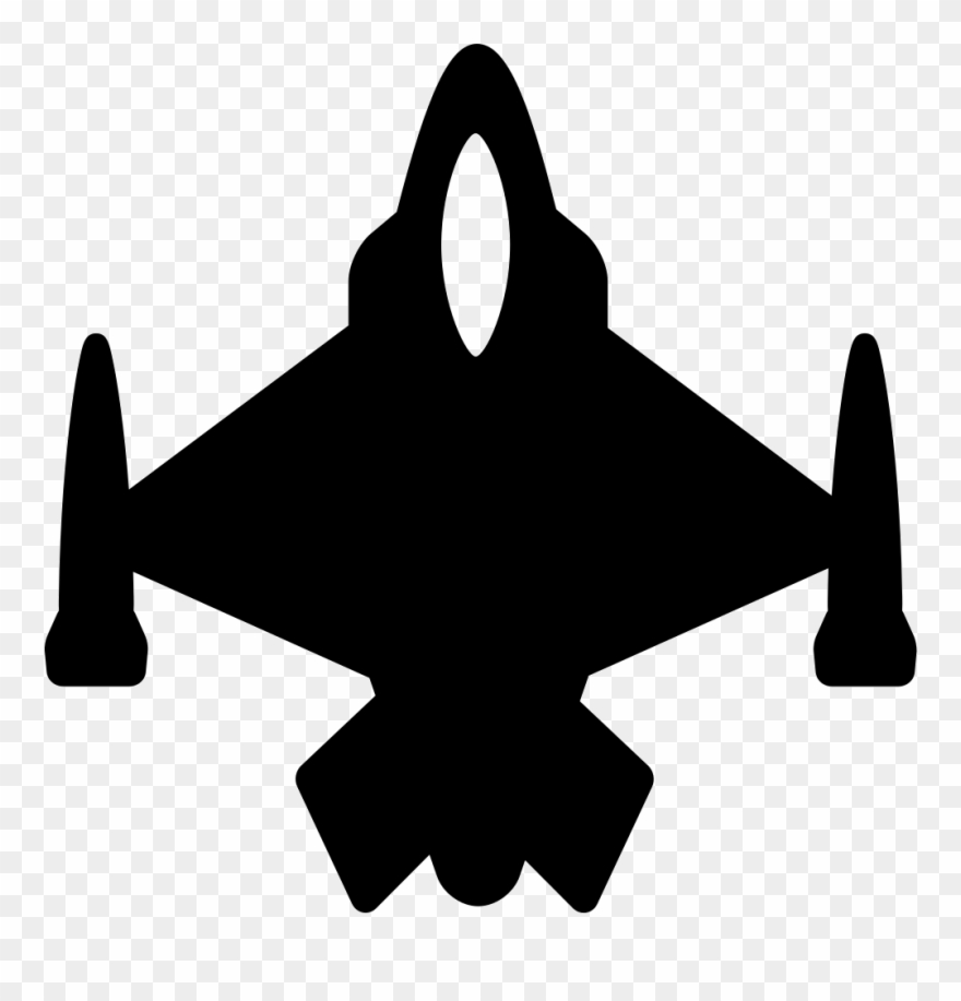 Plane Svg Stencil Clipart