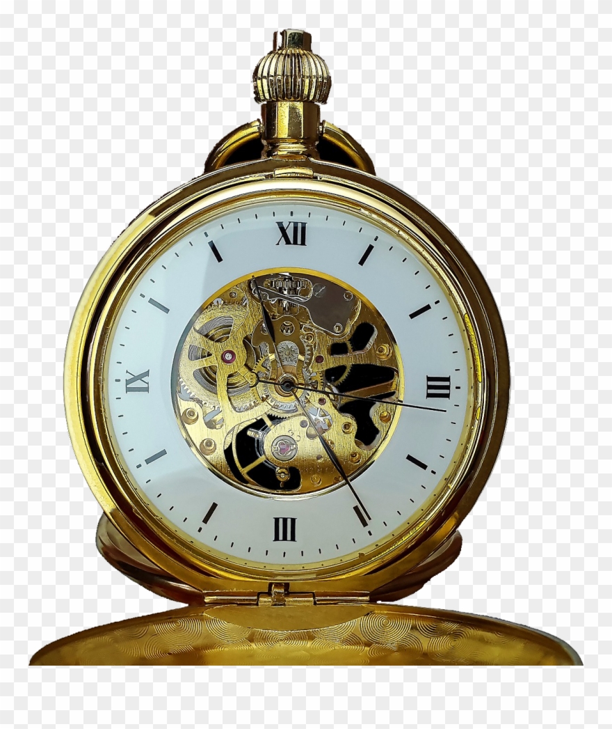 Alarm Clock Pocket Watch Clipart