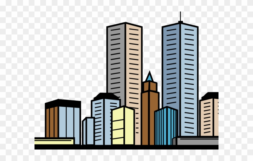 Apartment Clipart Buliding - Png Download