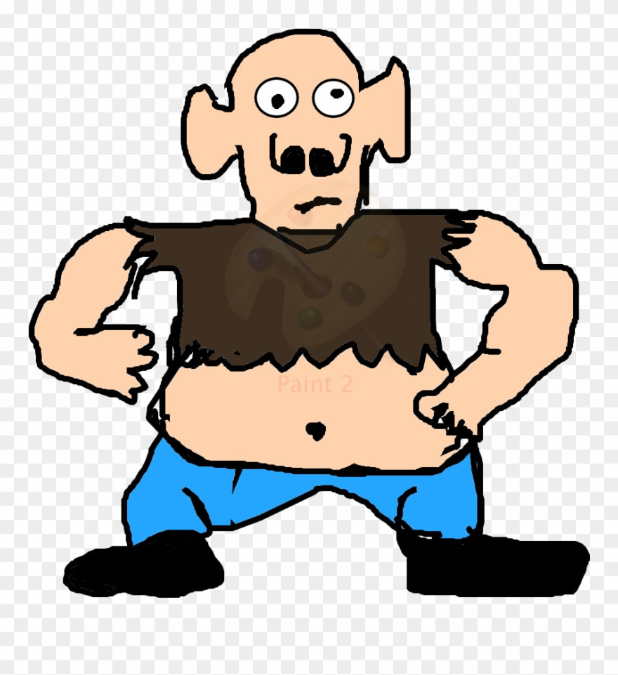 Evil Farmer Cartoon Png Clipart