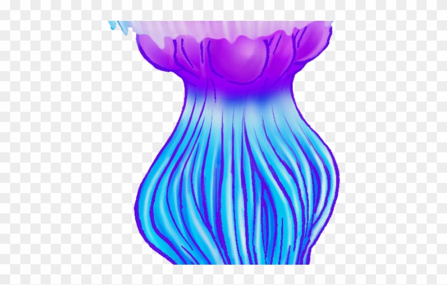 Jellies Clipart Blue Jellyfish - Png Download