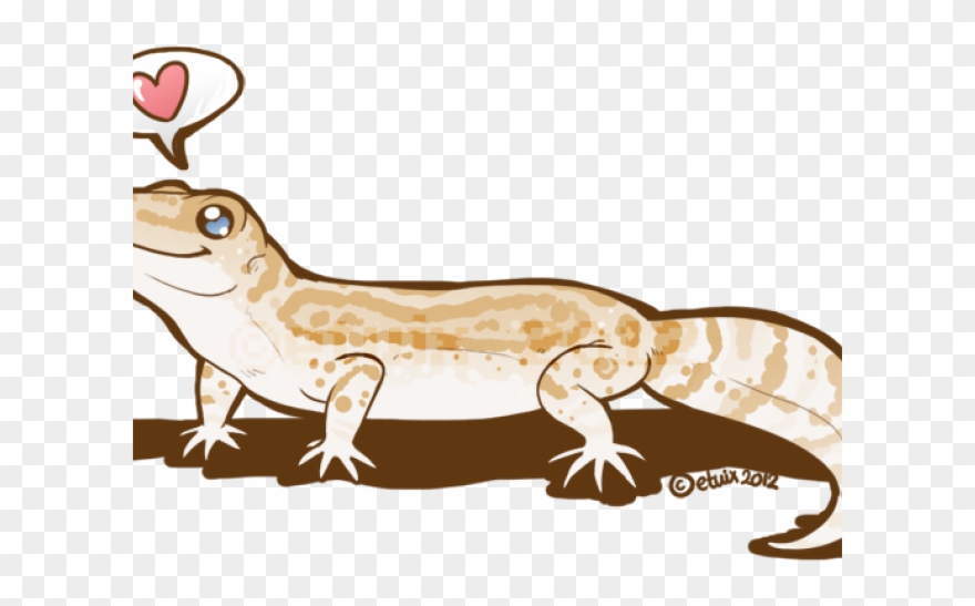 Leopard Lizard Clipart Camera - Png Download