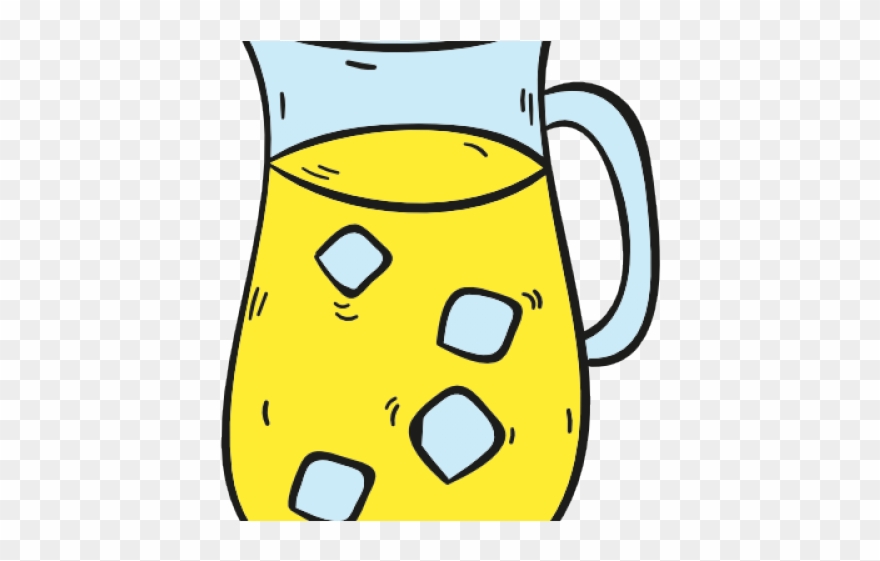 Pitcher Clipart Lemonade - Png Download