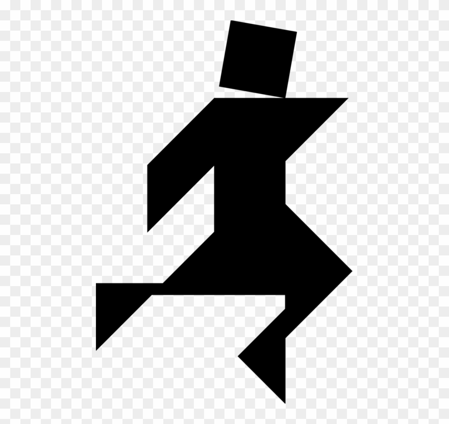 Tangram Jigsaw Puzzles Silhouette Game Clipart