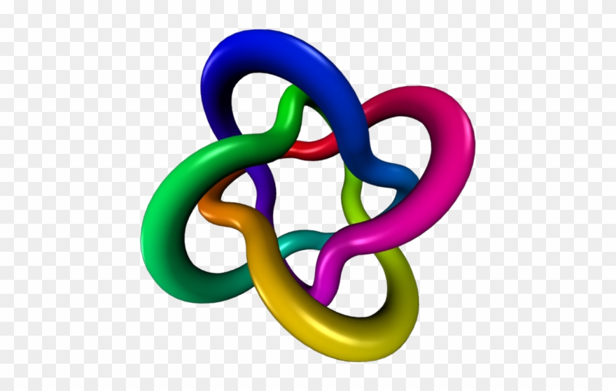 Knot Clipart Rainbow - Png Download