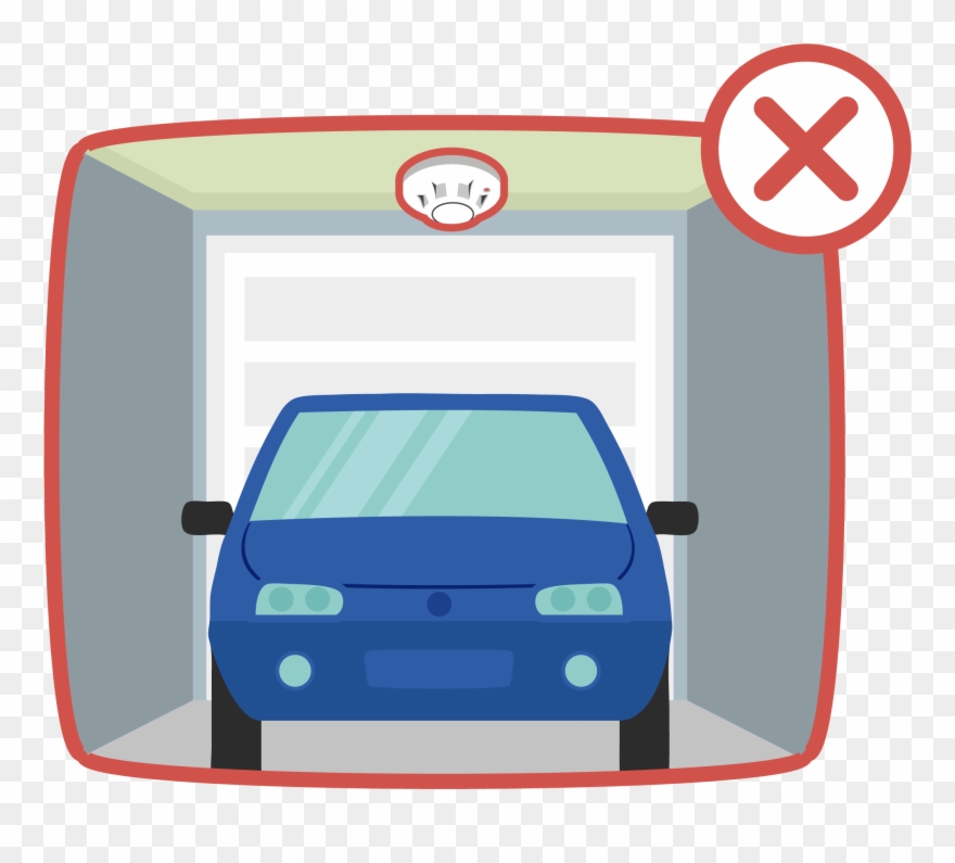 Smoke Detector Garages Clipart